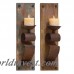 August Grove Wood and Metal Sconce Set AGGR1292
